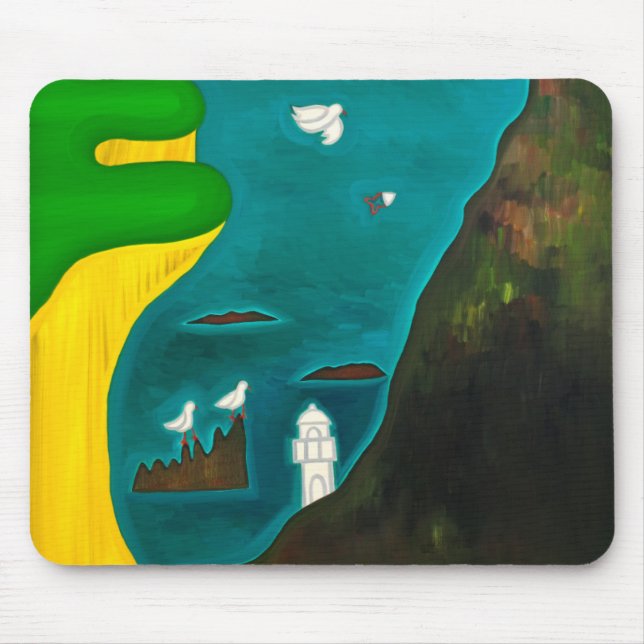 Die Küste von England 2010 Mousepad (Vorne)