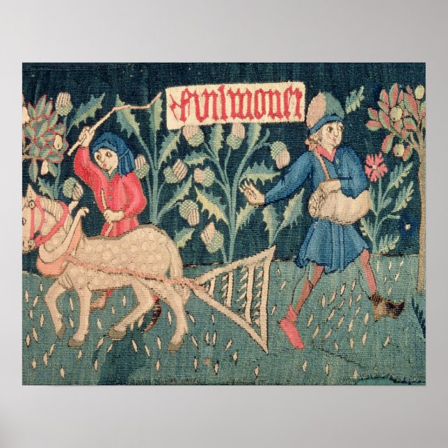 Die Labors der Monate, Elsass (Tapisserie) Vict Poster (Vorne)