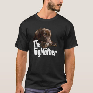 Die Labrador-Mama Brown Labrador der Mutterschokol T-Shirt