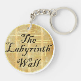 Die Labyrinth-Wand Schlüsselanhänger