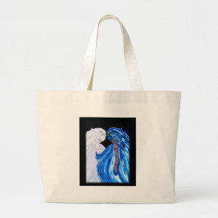 Die Lady der Blauen Flamme Jumbo Stoffbeutel