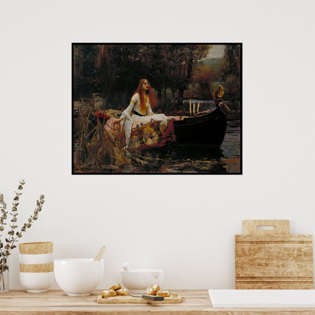 Die Lady von Shalott: Eine keltische Geisterstory Poster (Küche)