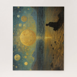 Die Lage am Strand der surrealen Welt