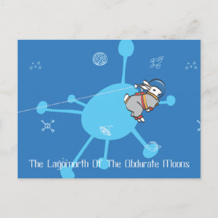 DIE LAGOMORTH DER OBDURATEN MOONS POSTKARTE