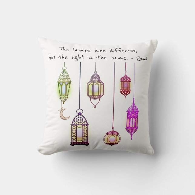 Die Lampen Rumi wirbelkissen Kissen (Vorderseite)