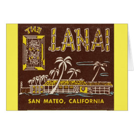 Die Lanai Tiki Lounge Card