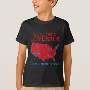 Die landesweite Abdeckung von Trump 2024 kann man  T-Shirt