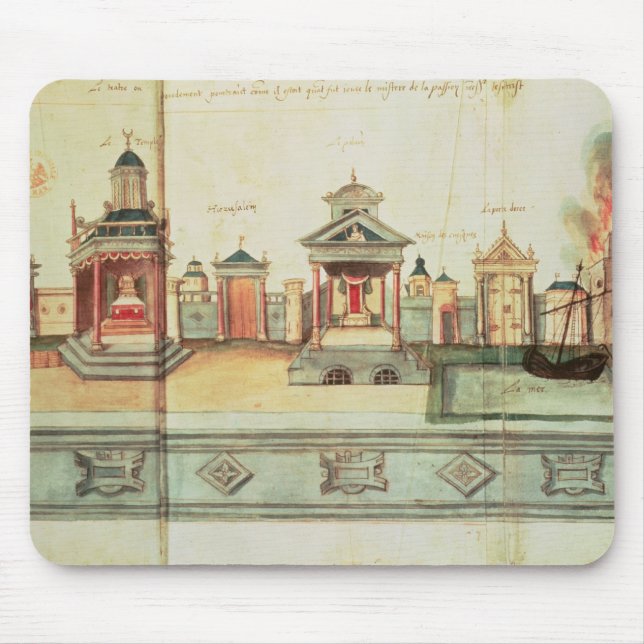 Die Landschaft für Valenciennes-Geheimnis-Spiel Mousepad (Vorne)
