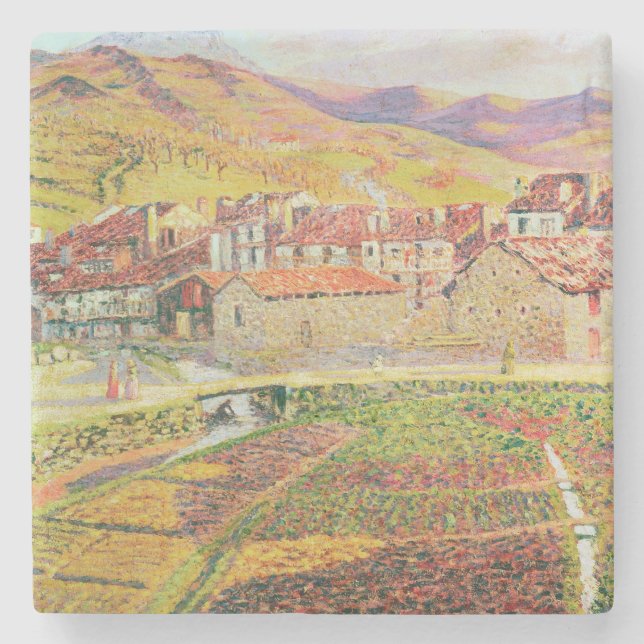 Die Landschaft Steinuntersetzer (Vorderseite)