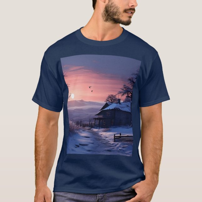 die Landschaft T-Shirt (Vorderseite)