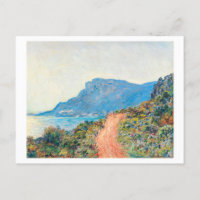 Die Landschaft von Corniche von Claude Monet