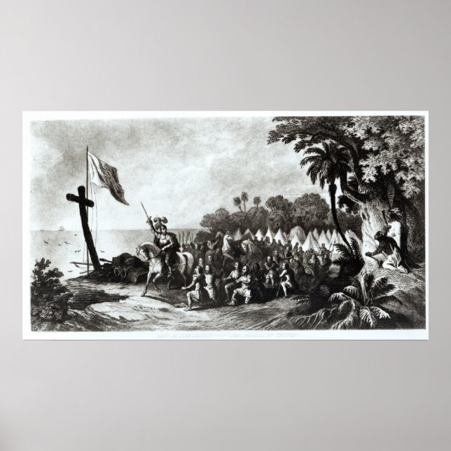 Die Landung in der Bucht von Tampa Poster (Vorne)