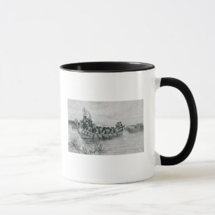 Die Landung von Cadillac Tasse
