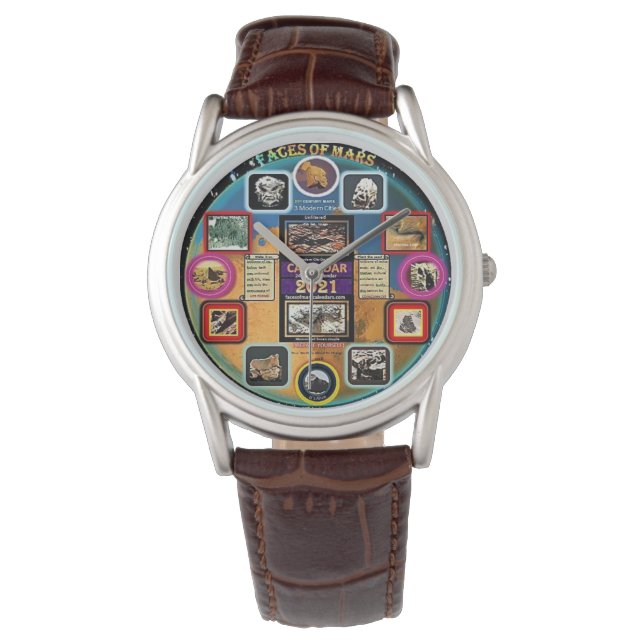 Die lang erwarteten Gesichter des Handgelenks und  Armbanduhr (Vorderseite)