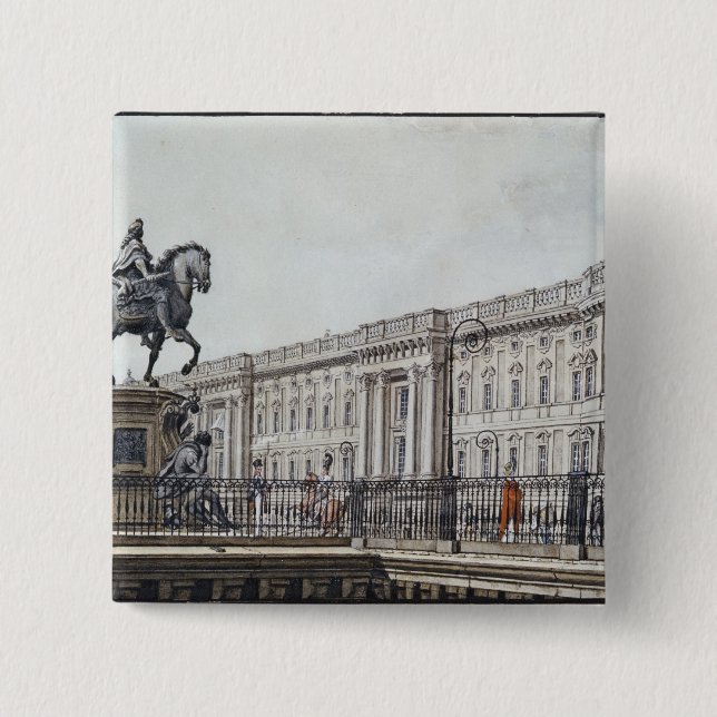 Die lange Brücke mit einem aristokratischen Button (Vorderseite)