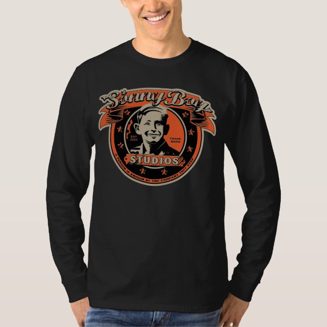 Die lange Hülse Strahlemann-Studio-Brooklyn-Männer T-Shirt (Vorderseite)