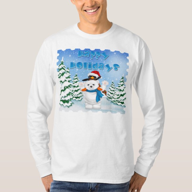 Die lange Hülse T der T-Shirt (Vorderseite)