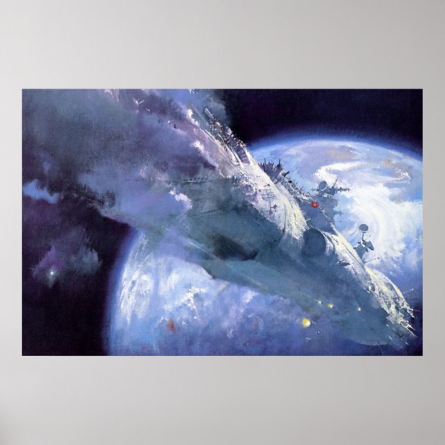 Die lange Küste der Zeit Poster (Vorne)