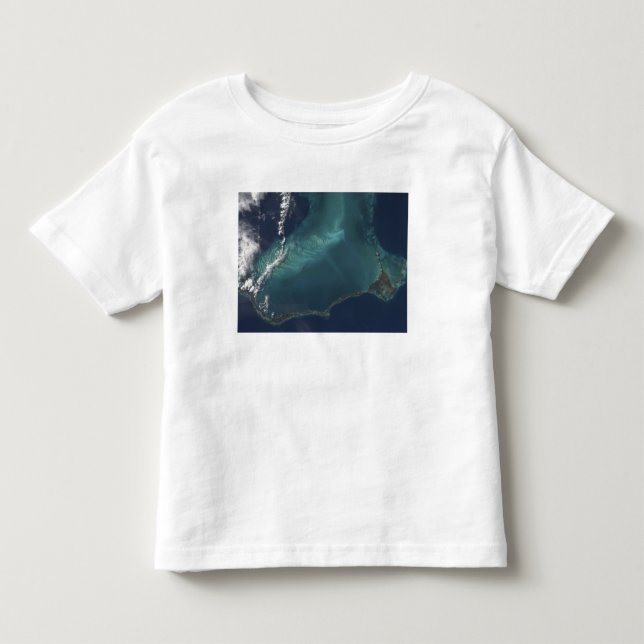 Die lange schmale Eleuthra-Insel der Bahamas Kleinkind T-shirt (Vorderseite)