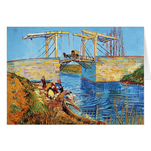 Die Langlois Brücke bei Arles mit dem (Vorderseite (Horizontal))