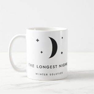 Die längste Nacht Winter-Sonnenwende-Mond Kaffeetasse