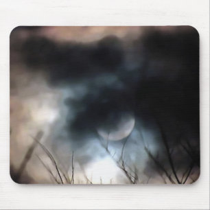 Die längste nächtliche Wintersolstik Kunst Mousepad