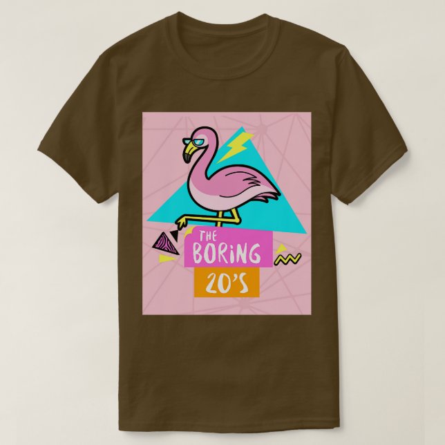Die langweiligen 20er T-Shirt (Design vorne)