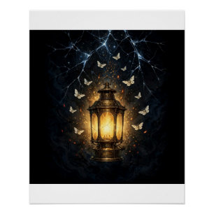 Die Laterne des Laternenanzünders — Kunstposter Poster
