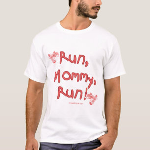 Die laufen gelassene lassen Sie Mama - Rosa laufen T-Shirt
