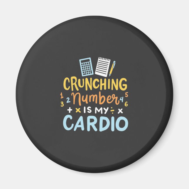Die laufende Nummer des Buchhalters ist mein Cardi Magnet (Vorne)