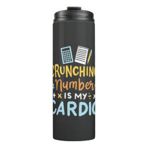 Die laufende Nummer des Buchhalters ist mein Cardi Thermosbecher