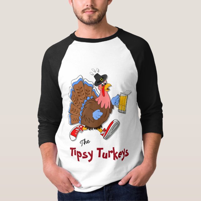 Die laufende Tipsy Türkei (Bier) - nach dem T-Shirt (Vorderseite)