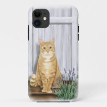 Die Lavendel Door Cat