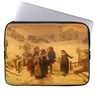 Die Lawine (von Gerolamo Induno) Laptopschutzhülle