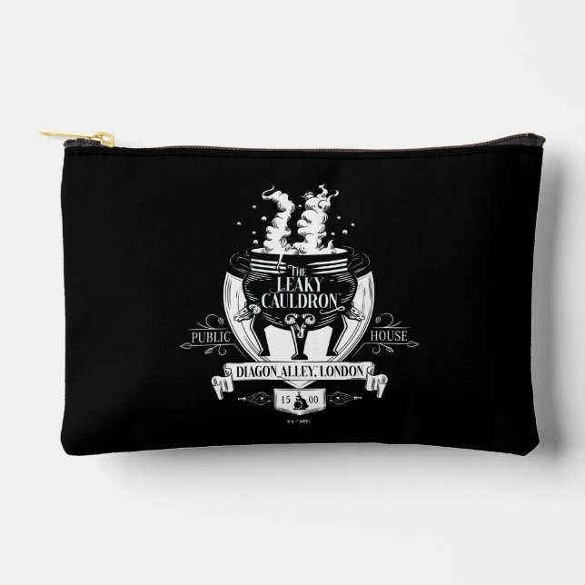 DIE LEAKY CAULDRON™-Shop-Grafik Zubehörtasche (Vorderseite)