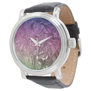 Die lebende Baumnacht Armbanduhr