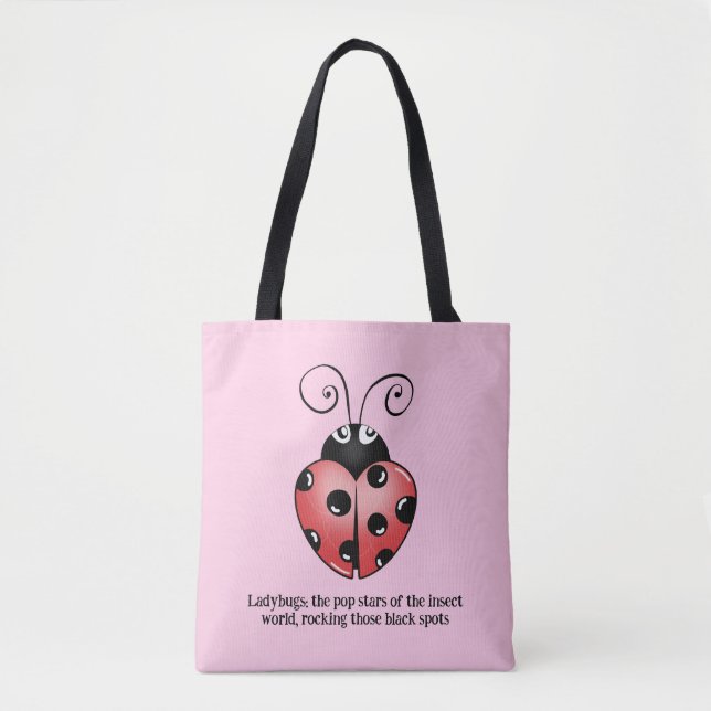 Die lebendige Ladybug Burst Tote Bag - Ihren Stil  Tasche (Vorderseite)