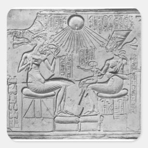 Die Lebenshilfe der Aten Quadratischer Aufkleber