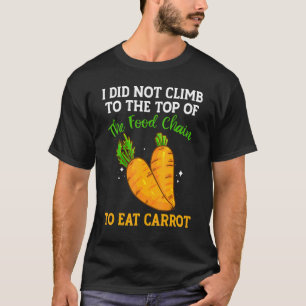 Die Lebensmittelkette hat Karotten pflanzlicher Ka T-Shirt