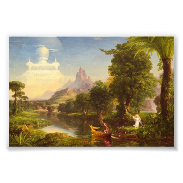 Die Lebensreise, die Jugend von Thomas Cole Fotodruck (Vorne)
