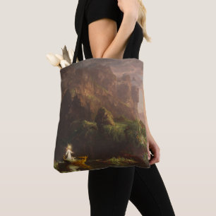Die Lebensreise: Kindheit, 1842 (Öl auf Leinwand Tasche