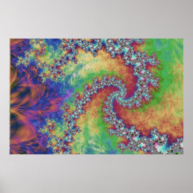 Die Leere erzeugt das Wesen Poster (Vorne)