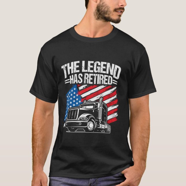 DIE LEGEND HAT RÜCKKEHR-LKW Jo T-Shirt (Vorderseite)