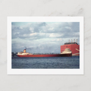 Die legendäre S.S. Edmund Fitzgerald Postkarte