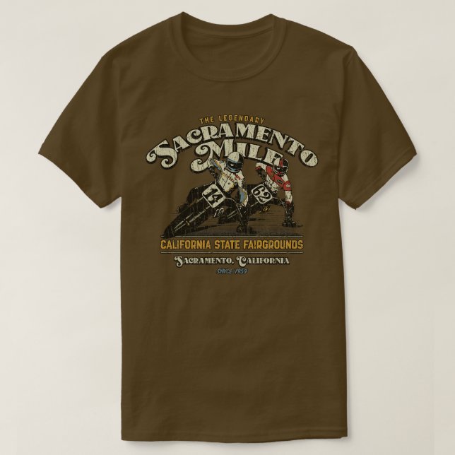 Die legendäre Sacramento Mile 1959 T-Shirt (Design vorne)