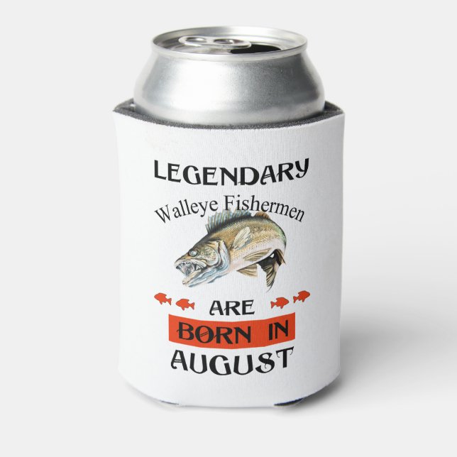 Die legendären Walleye-Fischer sind im August Gebo Dosenkühler (Kanne Rückseite)