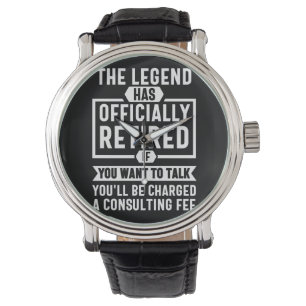 die Legende amtlich erschöpft hat Armbanduhr