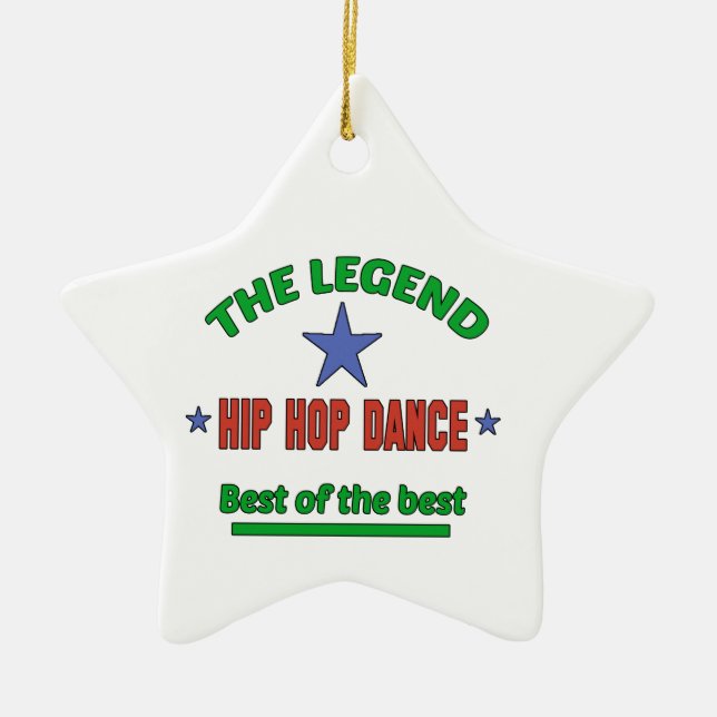 Die Legende des angesagten Hopfentanzes Keramik Ornament (Vorne)