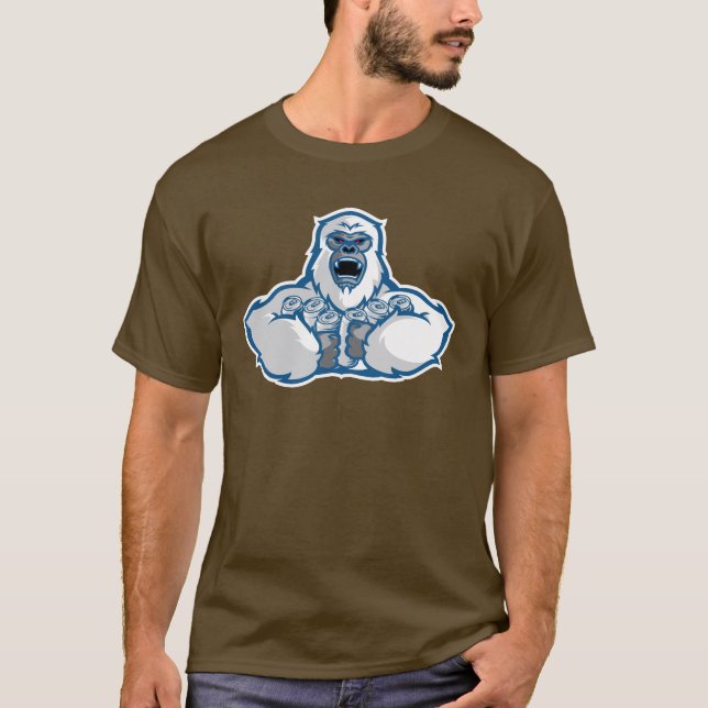 Die Legende des Offiziellen T - Shirt des Yeti-Geb (Vorderseite)