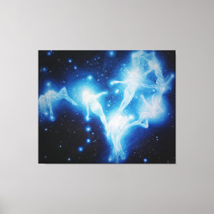 Die Legende des Pleiades Leinwanddruck